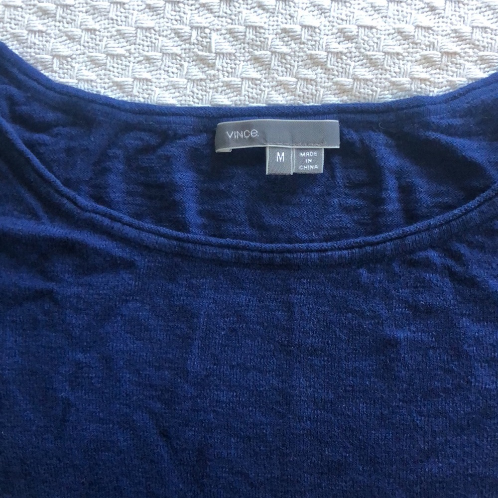 Vince Color Block Sweater Size M - image 2